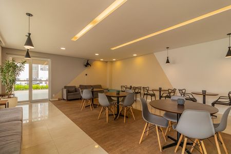 Apartamento à venda com 43m², 2 quartos e 1 vagaÁrea comum - Salão de festas