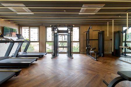 Studio para alugar com 24m², 0 quarto e sem vagaAcademia