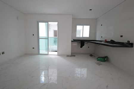 Casa de condomínio à venda com 117m², 2 quartos e 2 vagasSala