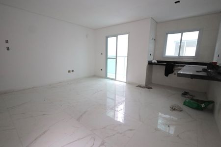 Sala de casa de condomínio à venda com 2 quartos, 117m² em Vila Metalúrgica, Santo André
