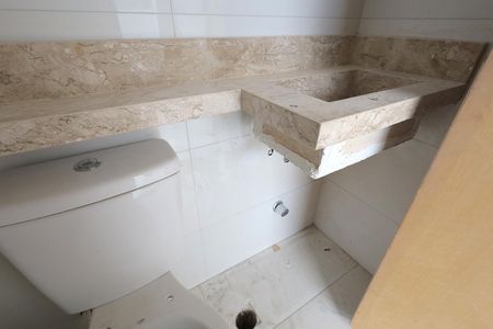 Casa de condomínio à venda com 117m², 2 quartos e 2 vagasBanheiro da Área Gourmet 