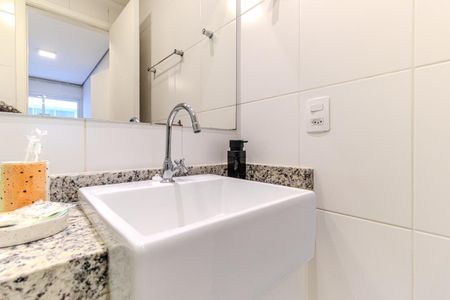 Apartamento para alugar com 31m², 1 quarto e sem vagaBanheiro da Suíte
