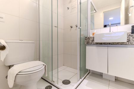 Apartamento para alugar com 31m², 1 quarto e sem vagaBanheiro da Suíte