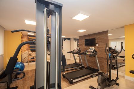 Apartamento à venda com 51m², 2 quartos e 1 vaga Apartamento à venda com 51m², 2 quartos e 1 vagaÁrea comum - Academia