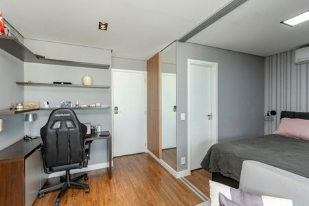 Sala de apartamento à venda com 1 quarto, 43m² em Campo Belo, São Paulo