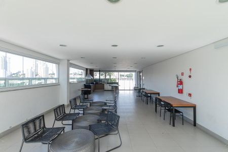 Apartamento à venda com 43m², 1 quarto e 1 vagaChurrasqueira