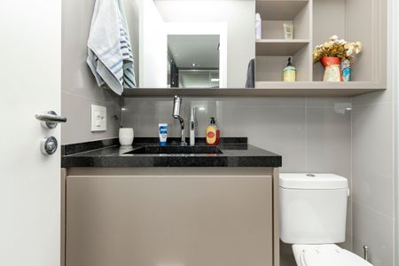 Apartamento à venda com 43m², 1 quarto e 1 vagaBanheiro