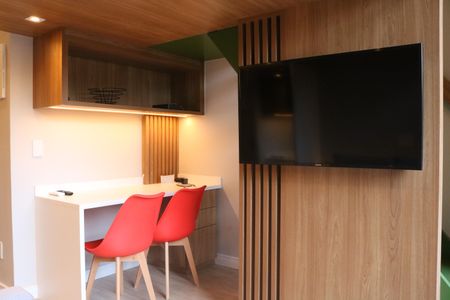 Studio para alugar com 33m², 1 quarto e sem vagaSala