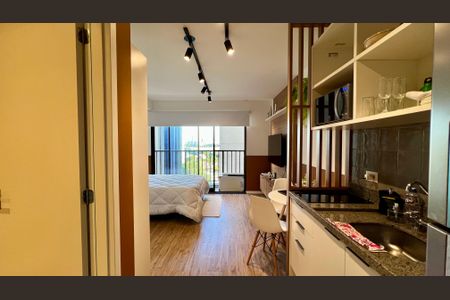 Studio para alugar com 25m², 1 quarto e sem vagaCozinha