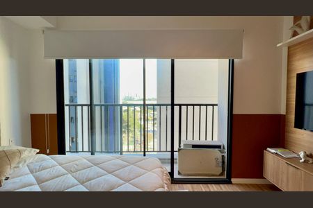 Varanda do Studio de kitnet/studio para alugar com 1 quarto, 25m² em Pinheiros, São Paulo