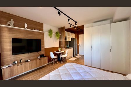 Studio de kitnet/studio para alugar com 1 quarto, 25m² em Pinheiros, São Paulo