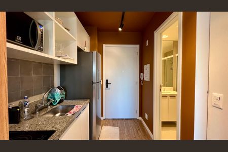 Studio para alugar com 25m², 1 quarto e sem vagaCozinha