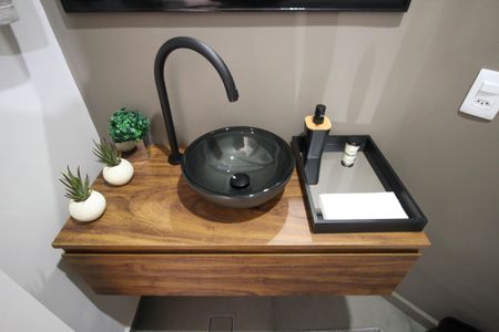 Lavabo de apartamento à venda com 3 quartos, 126m² em Vila Prudente, São Paulo