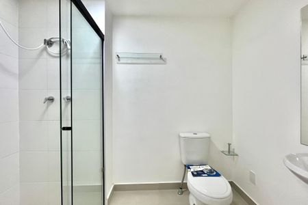 Studio para alugar com 29m², 1 quarto e sem vagaBanheiro