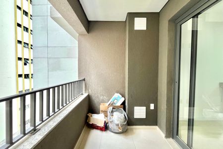 Studio para alugar com 29m², 1 quarto e sem vagaVaranda