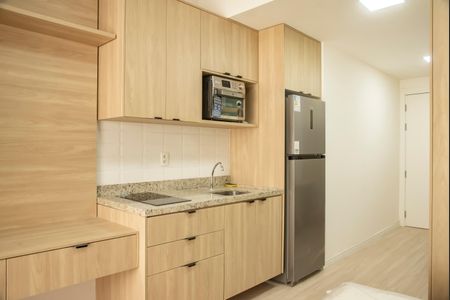 Studio para alugar com 29m², 1 quarto e sem vagaCozinha