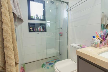 Apartamento à venda com 117m², 3 quartos e 3 vagasBanheiro da Suíte 1