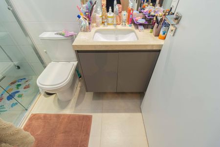 Apartamento à venda com 117m², 3 quartos e 3 vagasBanheiro da Suíte 1