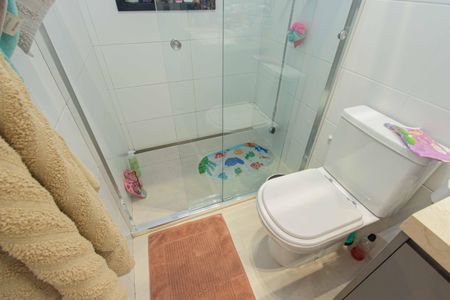 Apartamento à venda com 117m², 3 quartos e 3 vagasBanheiro da Suíte 1