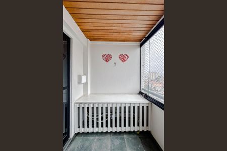 Varanda da Sala de apartamento à venda com 3 quartos, 82m² em Vila Regente Feijó, São Paulo
