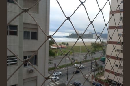 Vista da Sala de apartamento para alugar com 1 quarto, 48m² em Itararé, São Vicente