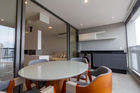 Studio para alugar com 41m², 1 quarto e 1 vagaVaranda e Área de Serviço