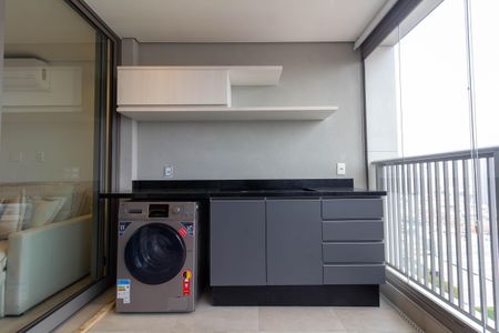 Studio para alugar com 41m², 1 quarto e 1 vagaVaranda e Área de Serviço