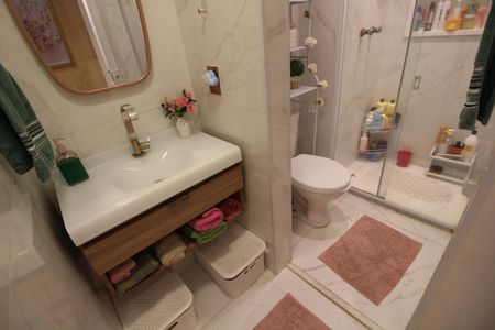 Apartamento para alugar com 50m², 2 quartos e 1 vagaBanheiro Social