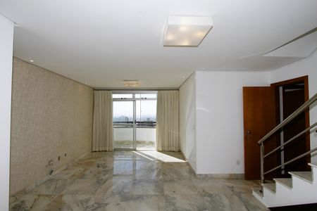 Sala de apartamento à venda com 3 quartos, 199m² em Belvedere, Belo Horizonte