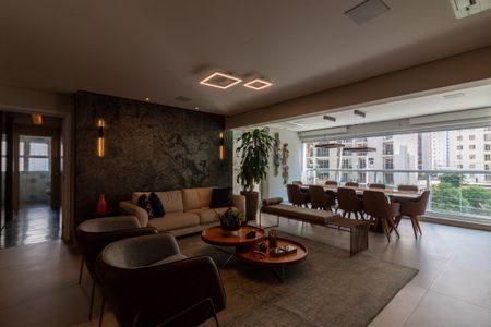 Sala de apartamento à venda com 4 quartos, 185m² em Indianópolis, São Paulo