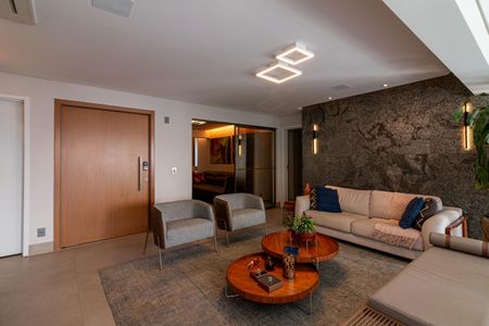 Sala de apartamento à venda com 4 quartos, 185m² em Indianópolis, São Paulo