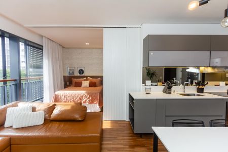 Studio de apartamento para alugar com 1 quarto, 48m² em Indianópolis, São Paulo