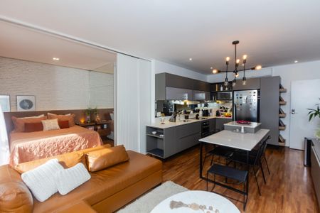 Studio de apartamento para alugar com 1 quarto, 48m² em Indianópolis, São Paulo