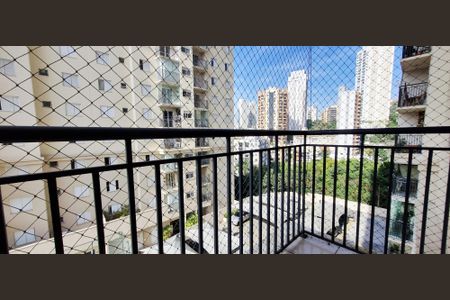 Varanda da Sala de apartamento para alugar com 2 quartos, 50m² em Jardim Parque Morumbi, São Paulo