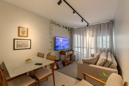 Sala de apartamento à venda com 1 quarto, 42m² em Bela Vista, São Paulo