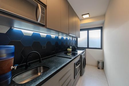 Apartamento à venda com 42m², 1 quarto e 1 vagaCozinha e Área de Serviço