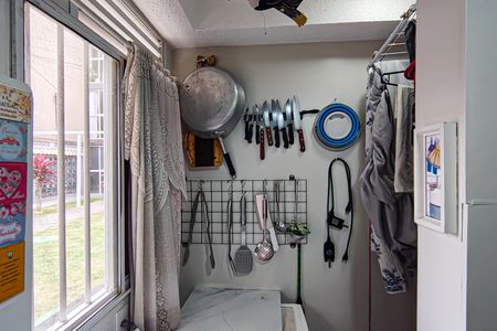 Apartamento à venda com 44m², 2 quartos e 1 vagaCozinha e Área de Serviço