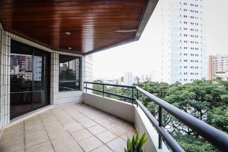 Varanda da Sala de apartamento à venda com 4 quartos, 480m² em Vila Suzana, São Paulo