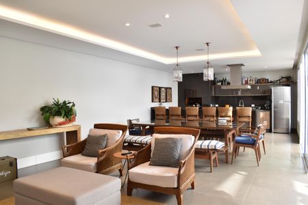 Casa para alugar com 590m², 5 quartos e 6 vagasÁrea gourmet