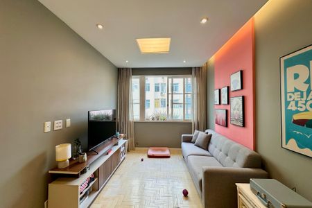 Sala de apartamento à venda com 3 quartos, 107m² em Flamengo, Rio de Janeiro