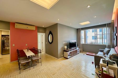 Sala de apartamento à venda com 3 quartos, 107m² em Flamengo, Rio de Janeiro