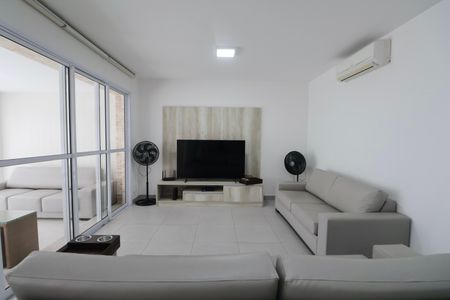 Sala de apartamento para alugar com 3 quartos, 158m² em Loteamento Joao Batista Juliao, Guarujá