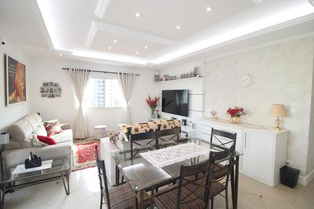 Sala de apartamento à venda com 4 quartos, 140m² em Vila Pauliceia, São Paulo