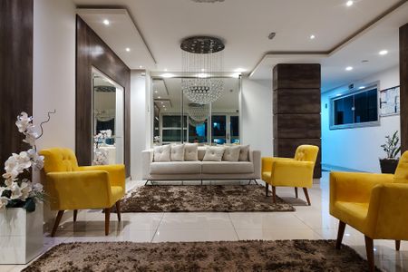 Apartamento para alugar com 143m², 2 quartos e 2 vagasHall social