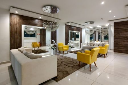 Apartamento para alugar com 143m², 2 quartos e 2 vagasHall social