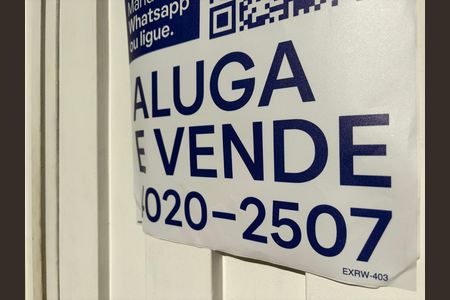 Casa à venda com 60m², 1 quarto e sem vagaPlaquinha instalada COD EXRW-403