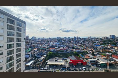 Varanda da Sala de apartamento para alugar com 3 quartos, 55m² em Jardim Santo Antoninho, São Paulo