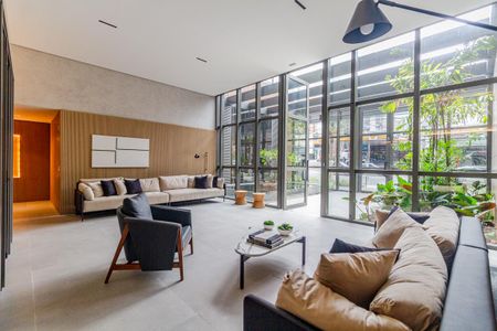 Apartamento para alugar com 86m², 2 quartos e 1 vagaÁrea comum - Hall Social