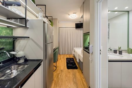 Apartamento para alugar com 21m², 1 quarto e sem vagaCozinha