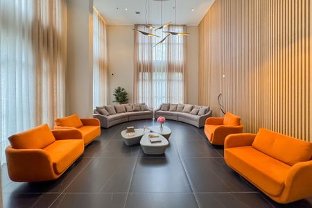 Apartamento para alugar com 21m², 1 quarto e sem vagaHall social